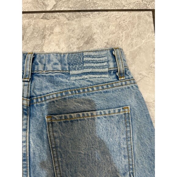 Revice Denim Cut Off Shorts High Rise Blue Women's Size‎ 27 h2 - Picture 7 of 7